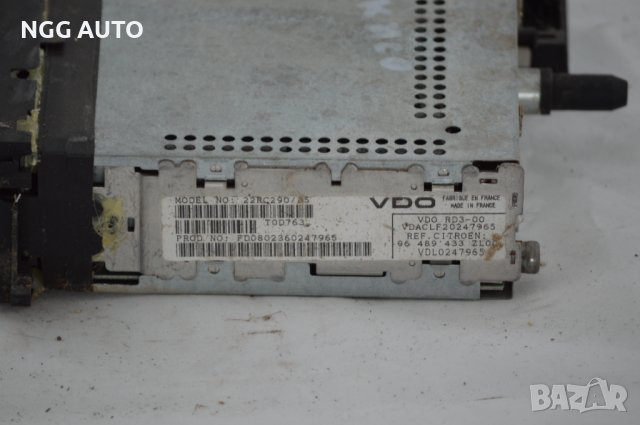 Оригинално радио CD Siemens VDO за Citroen, Peugeot, 22RC290/35, 96 489 433 ZL00, 22RC29035, снимка 3 - Части - 39771718