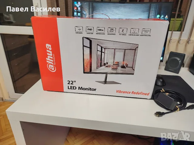 Продавам монитор за компютър Dahua 22" 100hz, снимка 7 - Монитори - 56202864