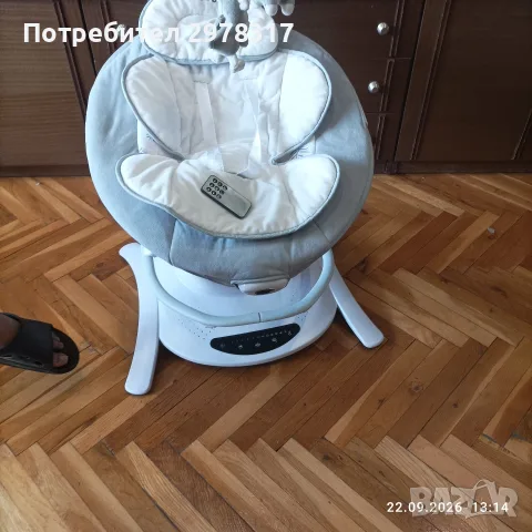 Електрическа люлка CANGAROO La Scala, снимка 6 - Детски люлки - 56188227