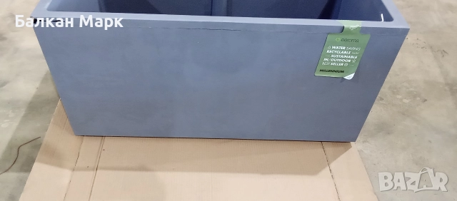 ГОЛЕМИ САКСИИ Deroma, модел MILLENNIUM – С МАЛКИ ДЕФЕКТИ, НОВИ, снимка 12 - Саксии и кашпи - 52707527