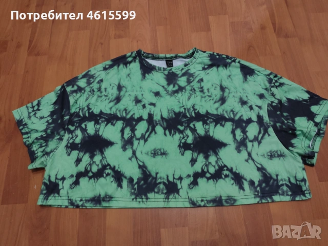 Нова къса широка блузка на Shein 