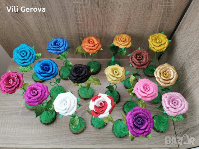 Роза върху дръвче 