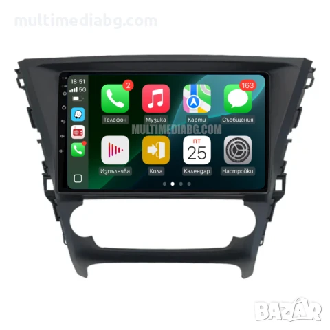 Toyota Avensis 180 2018 - 2020 Мултимедия Навигация Android