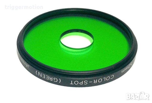 52mm Hoya Фотографски филтър Ефект Color-Spot /Point Lens, Зелен, снимка 3 - Обективи и филтри - 41595599