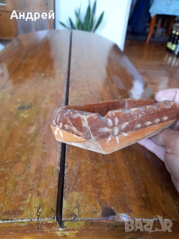 Стар дървен пепелник Rothmans, снимка 5 - Други ценни предмети - 42420956