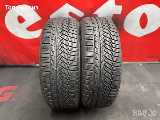225 55 18, Зимни гуми, Continental WinterContactTS850P, 2 броя, снимка 3 - Гуми и джанти - 52211052