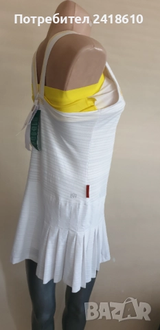 Lacoste X Roland Garros Stretch Ultra Dry Womens Dress Size 40 / M НОВО! ОРИГИНАЛ! Дамска Спортна Ро, снимка 8 - Спортни екипи - 51609870
