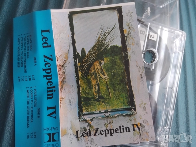 Led Zeppelin – Led Zeppelin IV - аудио касета музика
