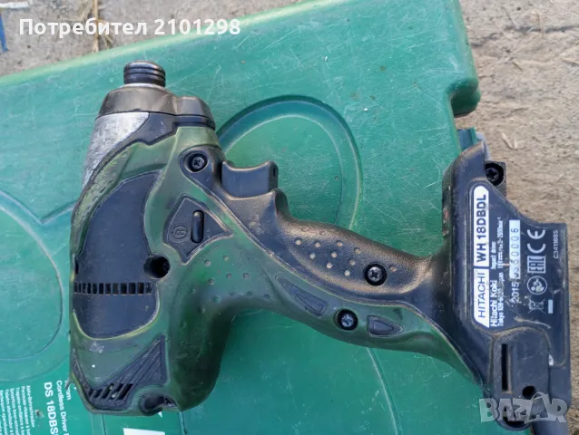 Импакт гайковерт Хитачи Панасоник , снимка 3 - Винтоверти - 48077128