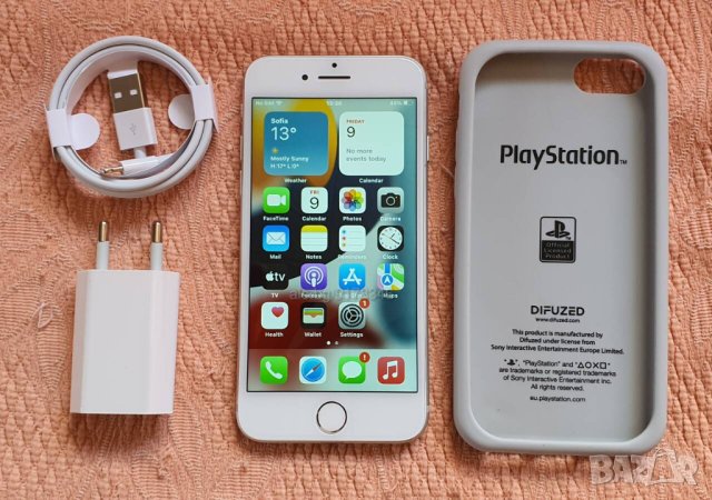 Отличен iPhone 7 128 GB чист iCloud 100% батерия