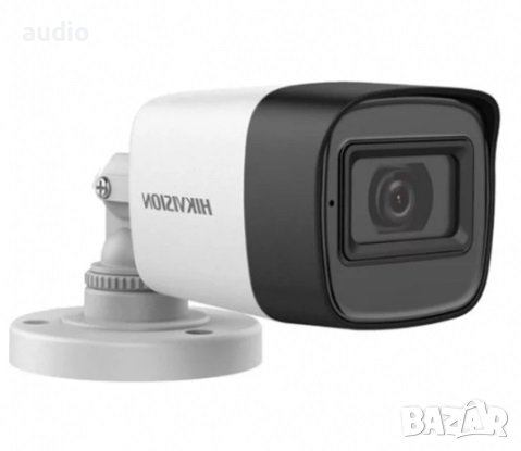 Камера за видео наблюдение Hik Vision DS-2CE16D0T-ITFS 2Mpx audio 3.5mm, снимка 2 - HD камери - 39850879