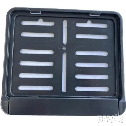 Черна PVC стойка за мото номер до 160 x 200 mm, снимка 2 - Аксесоари и консумативи - 55866234