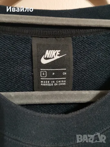 Nike Sportswear Pull-Over Crew Neck Men Sweatshirt Navy. , снимка 2 - Блузи - 47620323