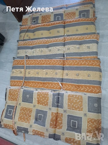 Шалтета 115/50/5см -6 бр. ,,STEINER"( немски), снимка 2 - Градински мебели, декорация  - 51298933