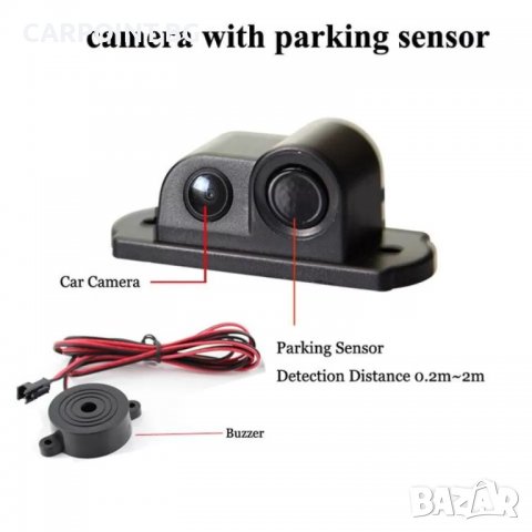 СИСТЕМА ЗА ПАРКИРАНЕ ZAPPIN , КАМЕРА , ПАРКИНГ СЕНЗОР И ЗУМЕР, снимка 1