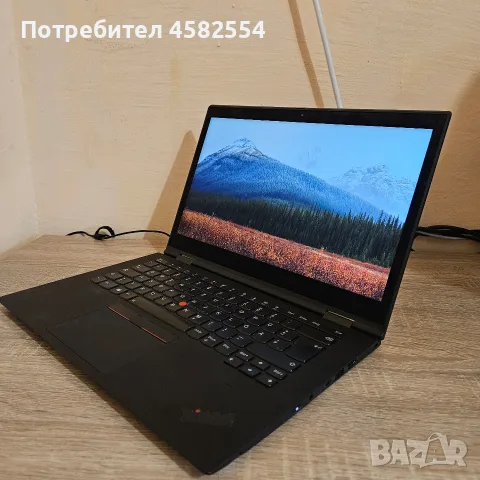 ​ПРОДАВАМ LENOVO THINKPAD X1 YOGA I7 / 16GB / TOUCH SCREEN, снимка 3 - Лаптопи за работа - 56012257