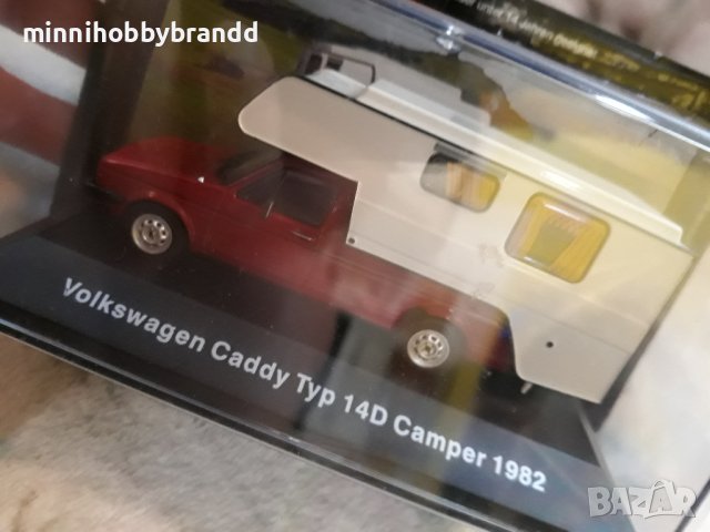 Volkswagen Caddy Typ 14D Camper 1982.1.43  top  Rare  model.Deagostini Product. 
