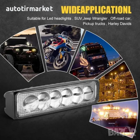 LED халоген 5d – 18w LED – T273, снимка 2 - Аксесоари и консумативи - 56054404