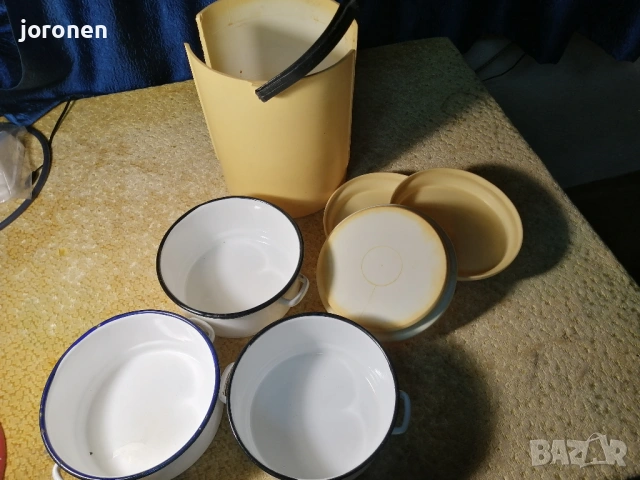 Емайлирани канчета за храна, снимка 6 - Съдове за готвене - 53849112