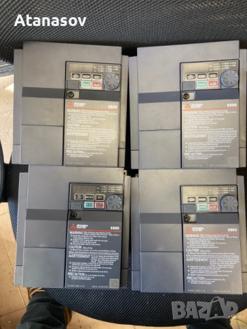 Честотен регулатор(инвертор)Mitsubishi 2,2кw/400в, снимка 7 - Други машини и части - 53474184