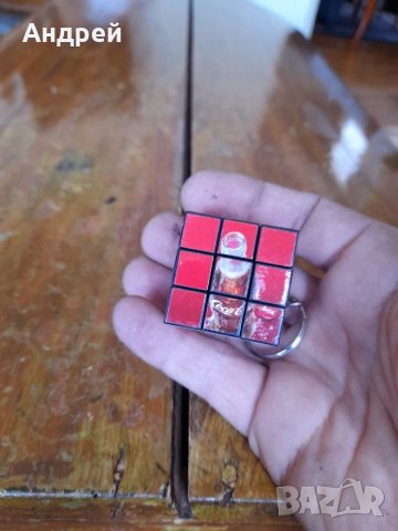 Стар сувенир,ключодържател,кубче за подреждане Кока Кола,Coca Cola, снимка 4 - Други ценни предмети - 41748654