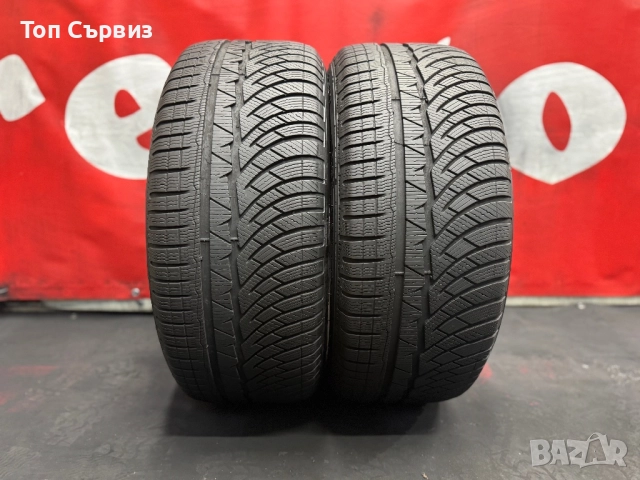245 50 18, Зимни гуми, Michelin PilotAlpinPA4, 2 броя, снимка 2 - Гуми и джанти - 52562763