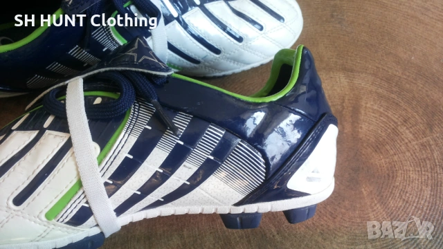 Adidas PREDATOR Kids Football Boots Размер EUR 36 2/3 / UK 4 детски бутонки 135-14-S, снимка 10 - Футбол - 53042700
