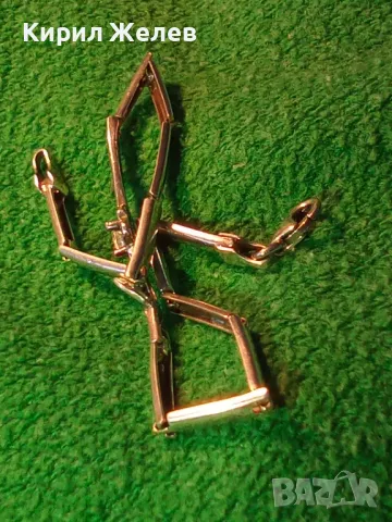 ИЗИСКАНА СТИЛНА СКЪПОЦЕННА СРЕБЪРНА ГРИВНА РОДИРАНО СРЕБРО 925 с ПРЕКРАСЕН БЛЕСТЯЩ ЦИРКОН 45695, снимка 16 - Гривни - 46270089