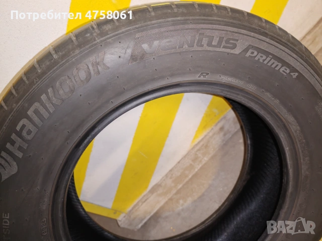 Летни Гуми 215/65/R17 Hankook 6700 km, снимка 2 - Гуми и джанти - 53747684