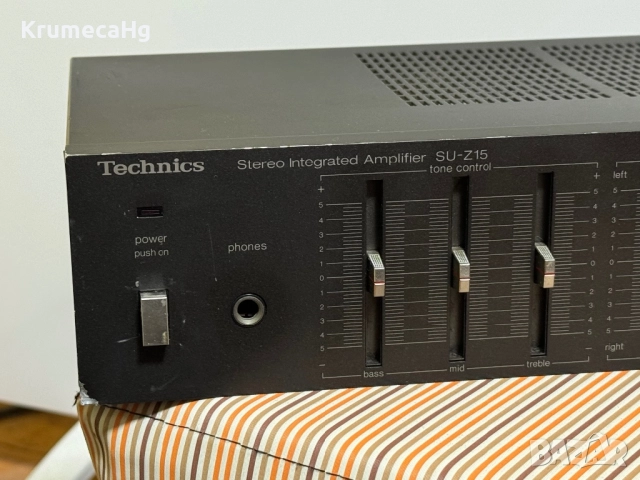 Усилвател Technics SU-Z15, снимка 3 - Ресийвъри, усилватели, смесителни пултове - 52826810