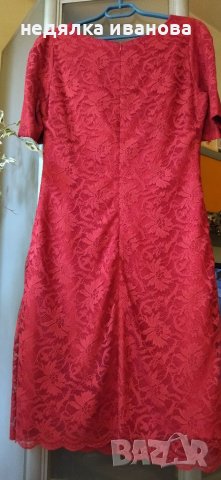 JUNONA-рокля от дантела , снимка 2 - Рокли - 41387323