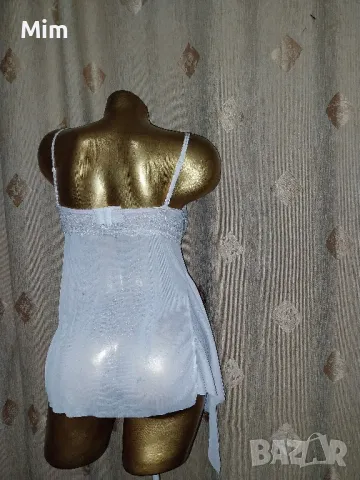 RAMPAGE 70 B Розова нощница с твърда чашка , снимка 3 - Корсети, бюстиета, топове - 48762434