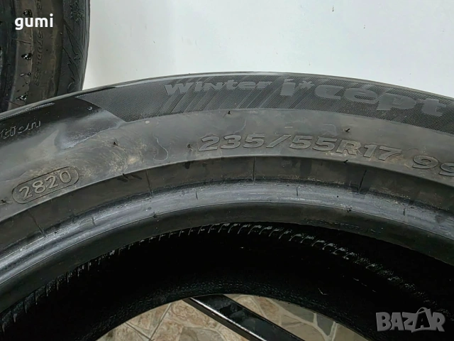 2бр зимни гуми 235/55/17 HANKOOK L05133, снимка 4 - Гуми и джанти - 53825667