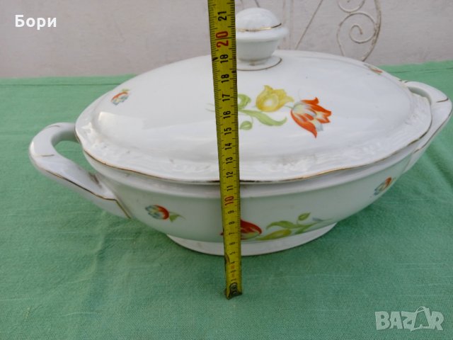 Стар немски супник, снимка 7 - Чинии - 35985921