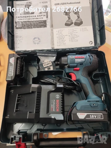 акумулаторен гайковерт BOSCH GDR 180-LI