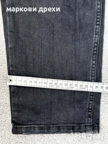Dsquared2 Black Denim Medium Straight , снимка 16 - Дънки - 53703402