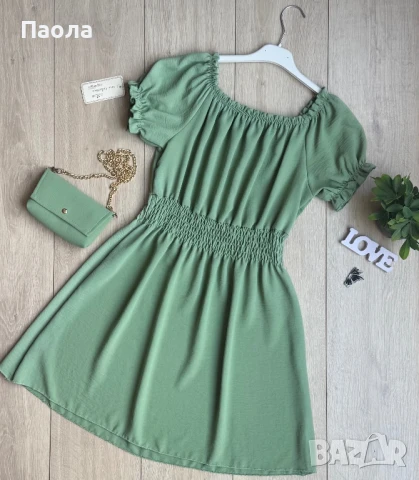 Дамска рокля с чантичка, снимка 2 - Рокли - 50711608