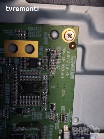 TCon BOARD,HV320FHB-N02,47-6021088 ,за 32-инчов телевизор LG Модел 32LV340C-ZB , с дисплей HC320DUE-, снимка 2 - Части и Платки - 51812729