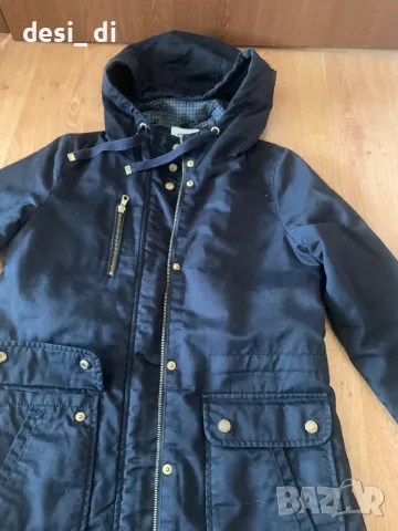 Черна парка изгодно, снимка 3 - Палта, манта - 48025114