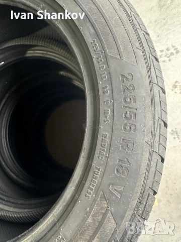 Continental 225 55 r18, снимка 4 - Гуми и джанти - 53560521