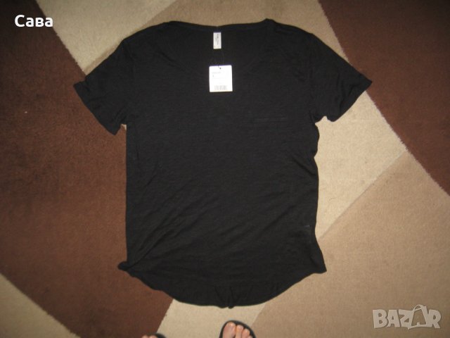 Къси дънки и тениска PIAZZA ITALIA  дамски,Л, снимка 3 - Къси панталони и бермуди - 41968377