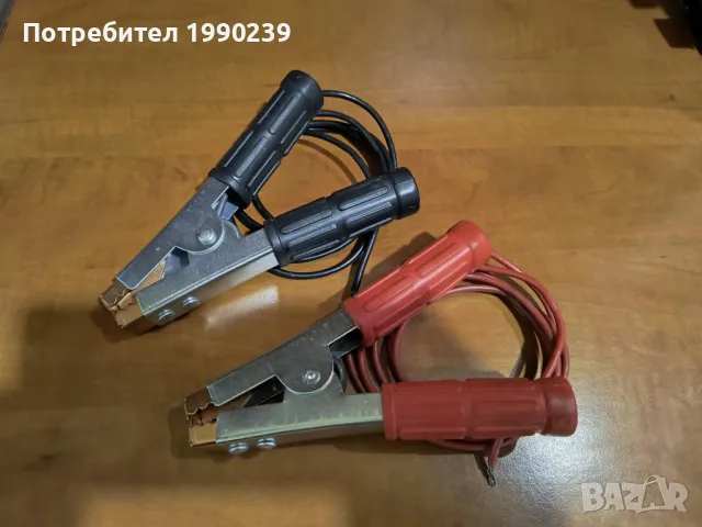 щипки за подаване на ток – 2 броя, дължина 16 см., снимка 3 - Аксесоари и консумативи - 50423248