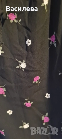 Блуза с цветя., снимка 6 - Блузи с дълъг ръкав и пуловери - 53846101