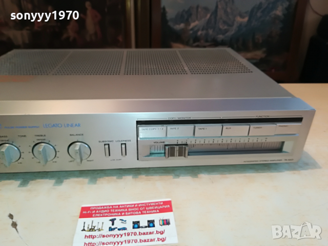 SONY TA-AX3 STEREO AMPLIFIER 2403221135, снимка 4 - Ресийвъри, усилватели, смесителни пултове - 36216059