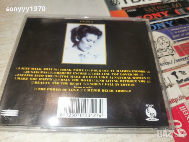 CELINE DION CD 3101262030, снимка 5 - CD дискове - 53297553