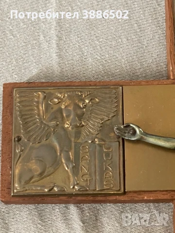 Антика!Християнски Кръст в стил Арт Деко с евангелистите около 1930 г., снимка 5 - Антикварни и старинни предмети - 50821580