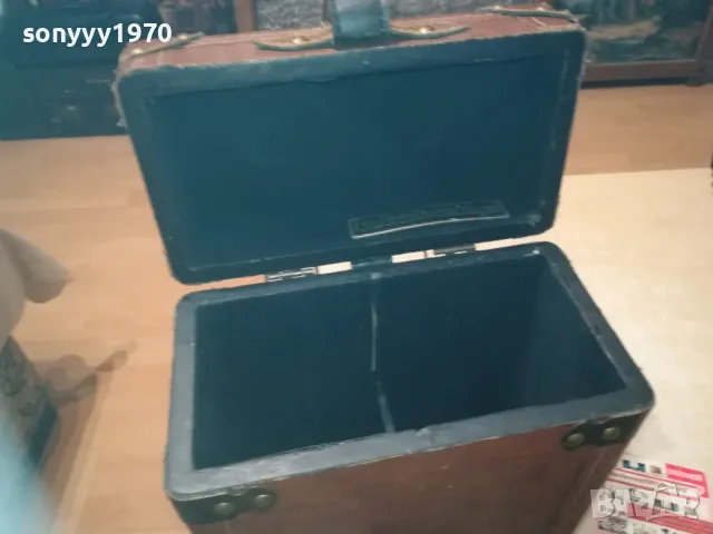 MADE FOR IRISH PROVINCIAL HAMPERS-КОЖЕН КУФАР LHD1E2209242040, снимка 15 - Антикварни и старинни предмети - 47324247