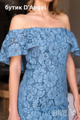 Рокля MERAVIGLIA BLU, снимка 2 - Рокли - 50313733