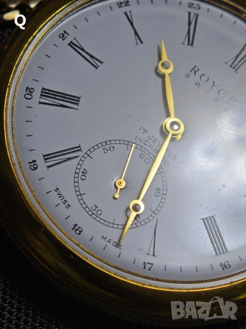 джобен швейцарски часовник, снимка 3 - Джобни - 53670476