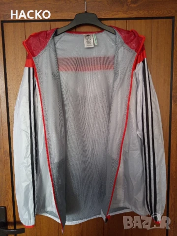ПРОМО ЦЕНА adidas Ветровка на Германския Националния Отбор Размер L 100% Оригинално Внос от Англия, снимка 5 - Якета - 50592161